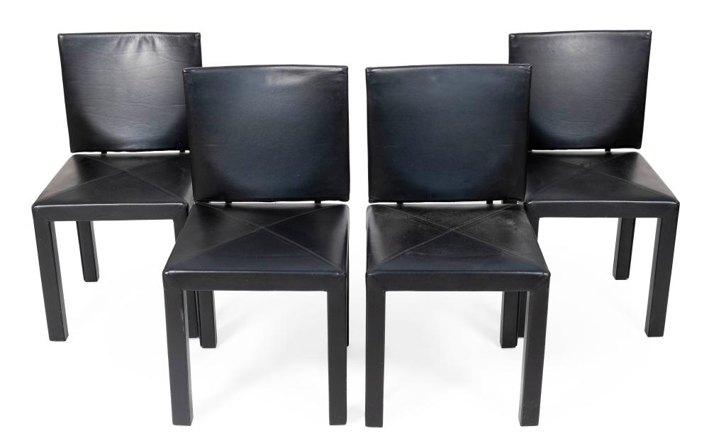 Appraisal: FOUR PAOLO PIVA FOR B B ITALIA ARCADIA DINING CHAIRS