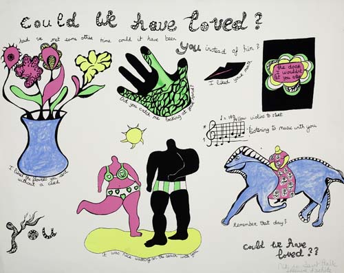 Appraisal: NIKI DE SAINT PHALLE Two color screenprints Could We Have