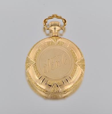 Appraisal: A k Gold Pocketwatch by Waltham ca k yellow gold