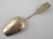 Appraisal: A Russian silver caddy spoon Assay master Yakov Lyapimov St