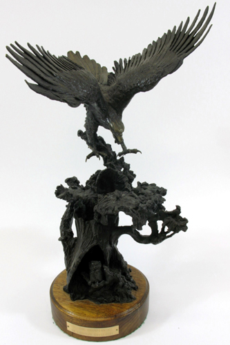 Appraisal: LORENZO GHIGLIERI American born An original bronze sculpture titled The