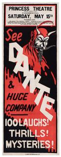 Appraisal: Dante Jack Angus See Dante Huge Company Laughs Thrills Mysteries