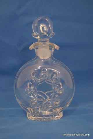 Appraisal: Mikasa Crystal oz Perfume BottleProduced by Mikasa Crystal is a