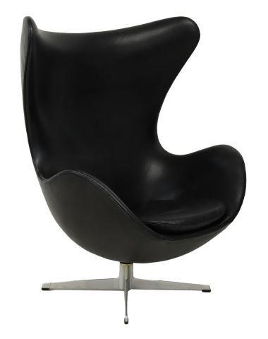 Appraisal: Modernist Egg chair designed by Arne Jacobsen Danish - for