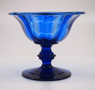 Appraisal: Pattern An early th century pattern-molded glass compote probably Pittsburgh