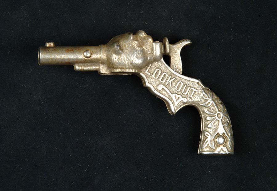 Appraisal: LOOK OUT CAP GUN BY STEVENS L Circa Head of