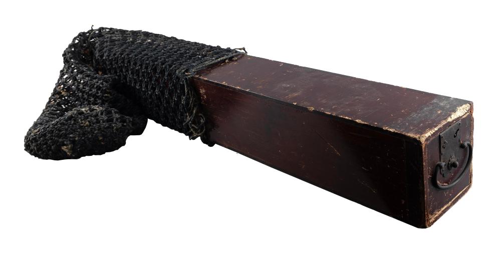 Appraisal: JAPANESE SWORD TANSU MEIJI PERIOD HEIGHT LENGTH WIDTH JAPANESE SWORD