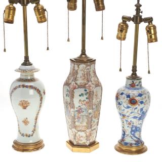 Appraisal: Chinese Export porcelain jars or vases Chinese Export porcelain jars