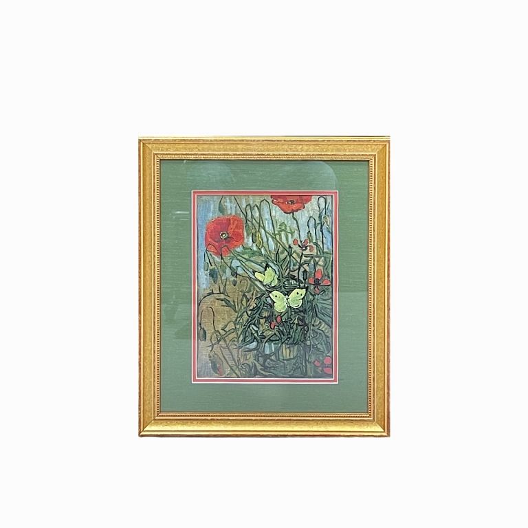 Appraisal: Bouquet of Flowers Artist Unknown Print Bouquet of Flowers Artist