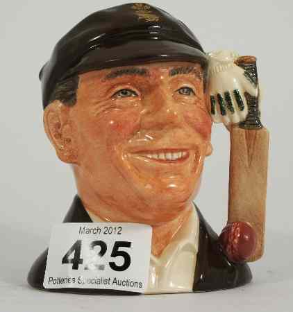 Appraisal: Royal Doulton Small Character Jug Sir Jack Hobbs D Design