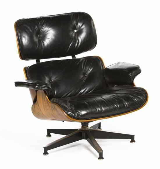 Appraisal: An American Lounge Chair Charles and Ray Eames for Herman