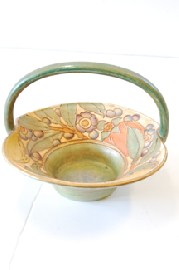 Appraisal: BURLEIGH WARE CHARLOTTE RHEAD BASKET