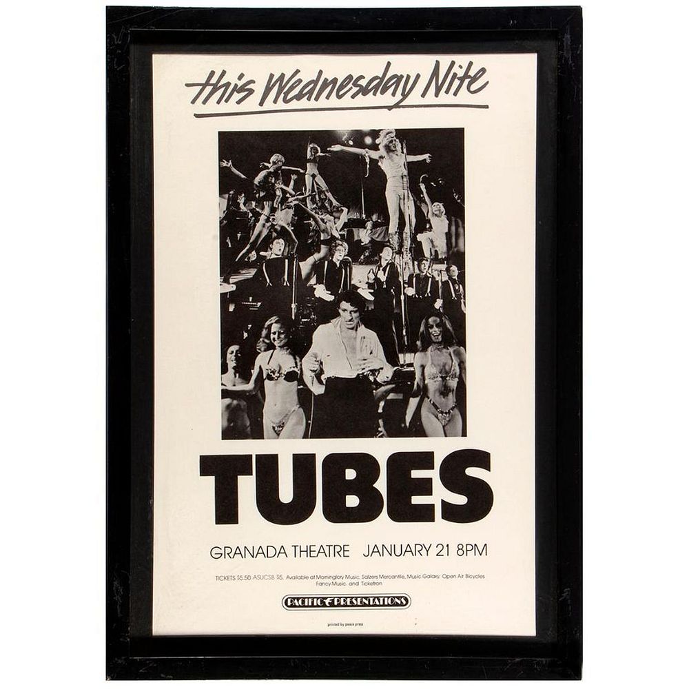 Appraisal: Tubes Poster Pacific Presentations Subject Tubes Grand Theatre Januray Poster