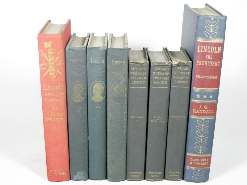 Appraisal: Four Abraham Lincoln Books as follows Herndon William H Herndon's