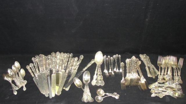 Appraisal: Sterling Flatware Approx Pieces knives large forks large spoons small