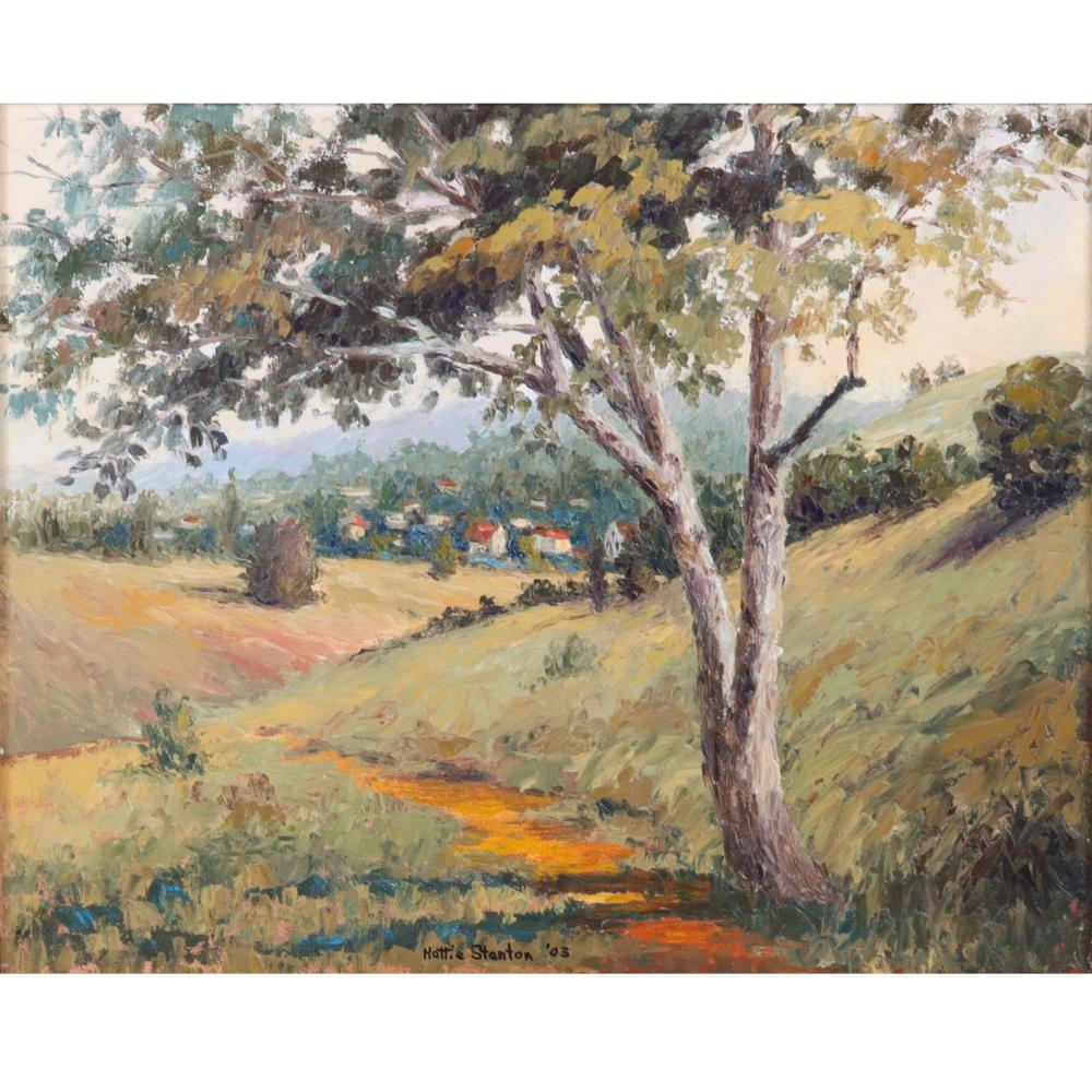 Appraisal: HATTIE STANTON INDIANA TH ST CENTURY UNTITLED LANDSCAPE PATH '