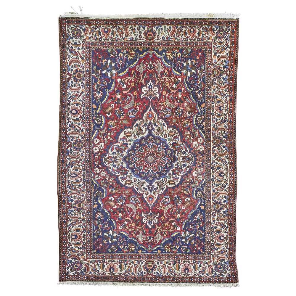 Appraisal: BAKHTIARI CARPET WEST PERSIA LATE TH CENTURY the raspberry field