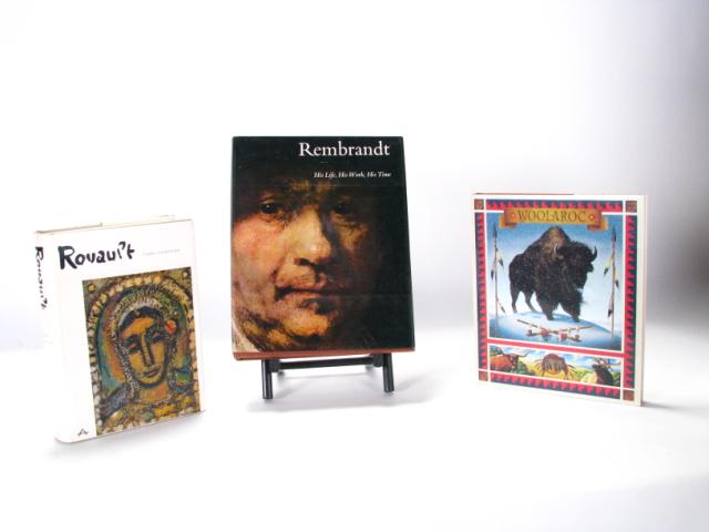 Appraisal: Group of books including ''Rembrandt His Life His work His