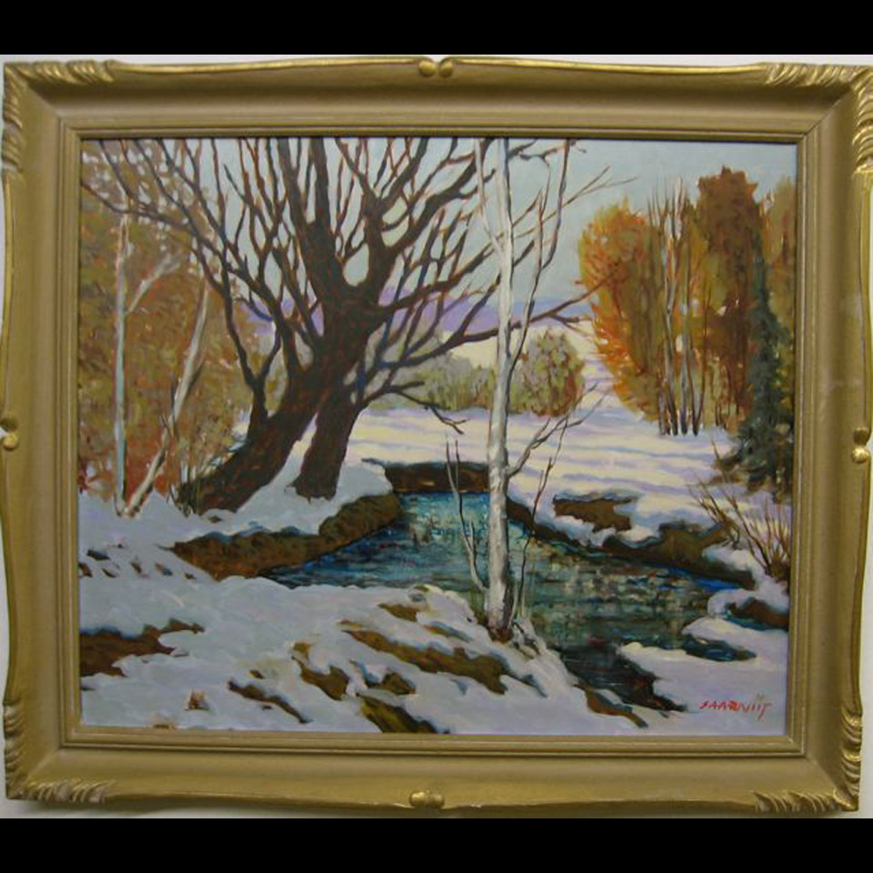 Appraisal: SPRING THAW JOANN JOHN WOLDMAR SAARNIIT - CANADIAN ESTONIAN OIL