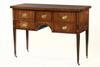 Appraisal: SERVER - English Hepplewhite mahogany server Shaped top with rounded