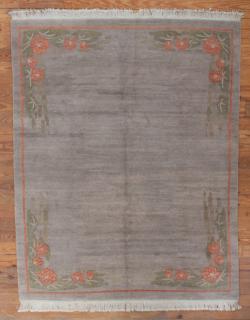 Appraisal: Tibetan Gabbeh ' x ' Rug Tibetan Gabbeh area rug