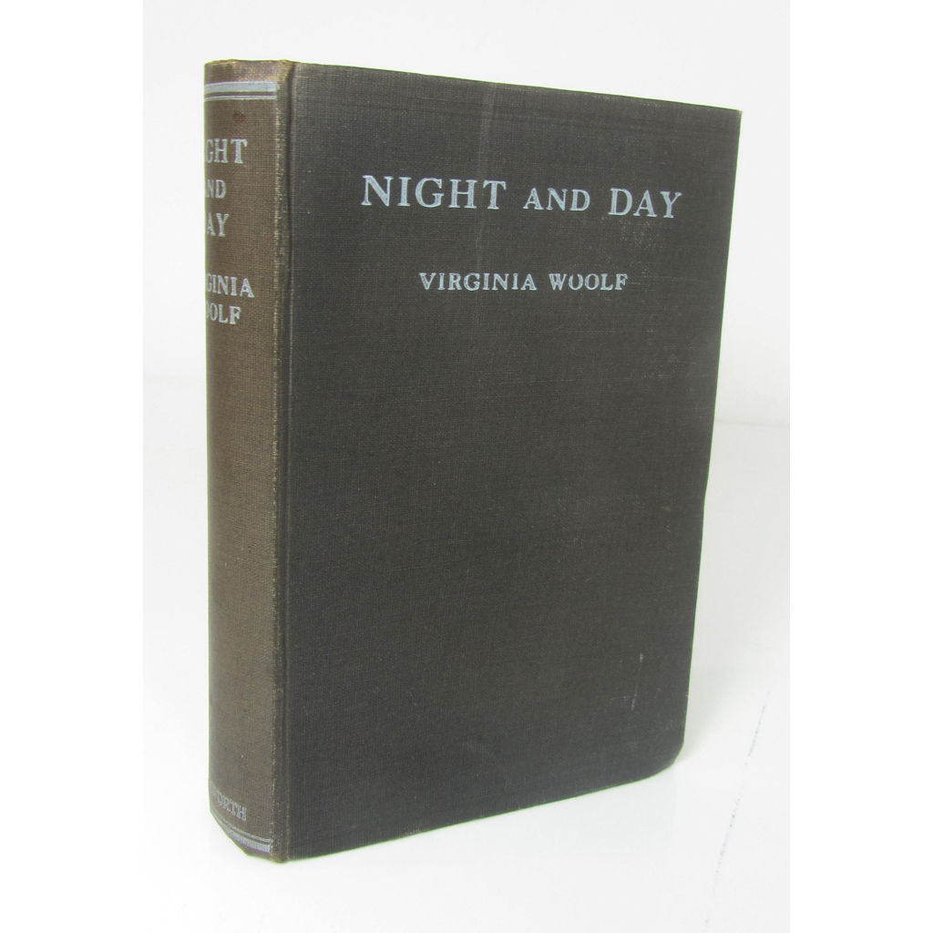 Appraisal: Woolf Virginia Night and day London Duckworth First edition vo