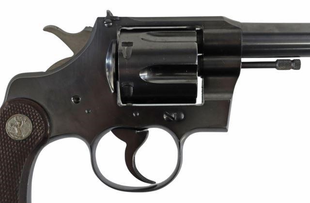 Appraisal: Colt Officer's Model double action revolver Colt Letter caliber barrel