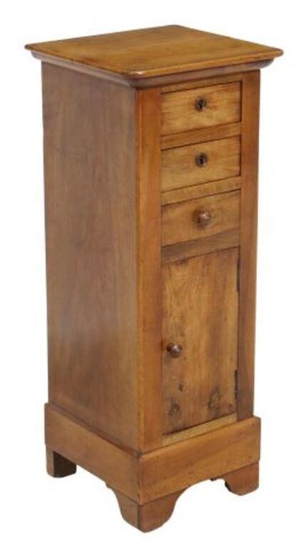 Appraisal: French Louis Philippe period walnut side cabinet mid th c