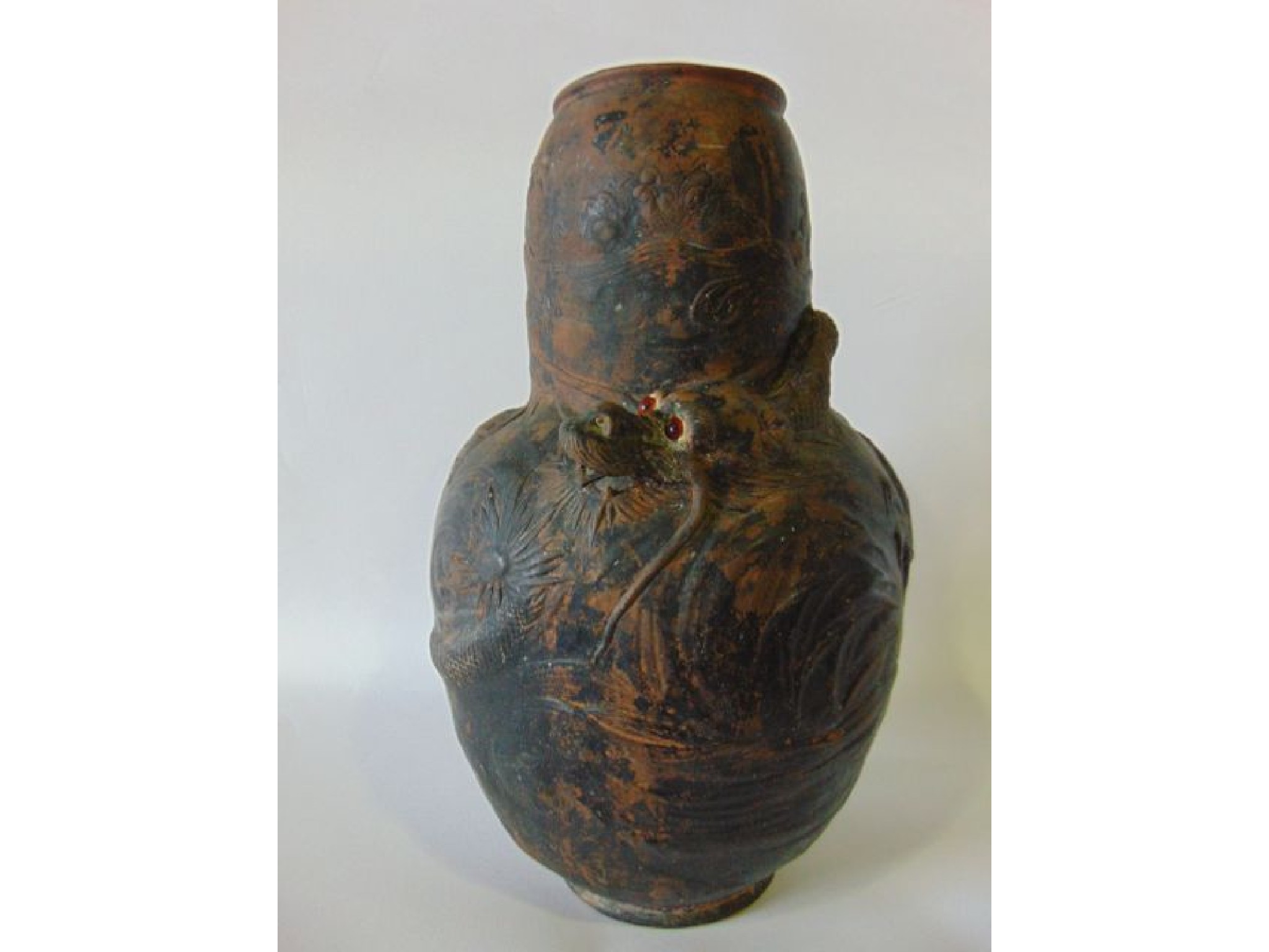 Appraisal: An early th century Bretby vase in the oriental manner