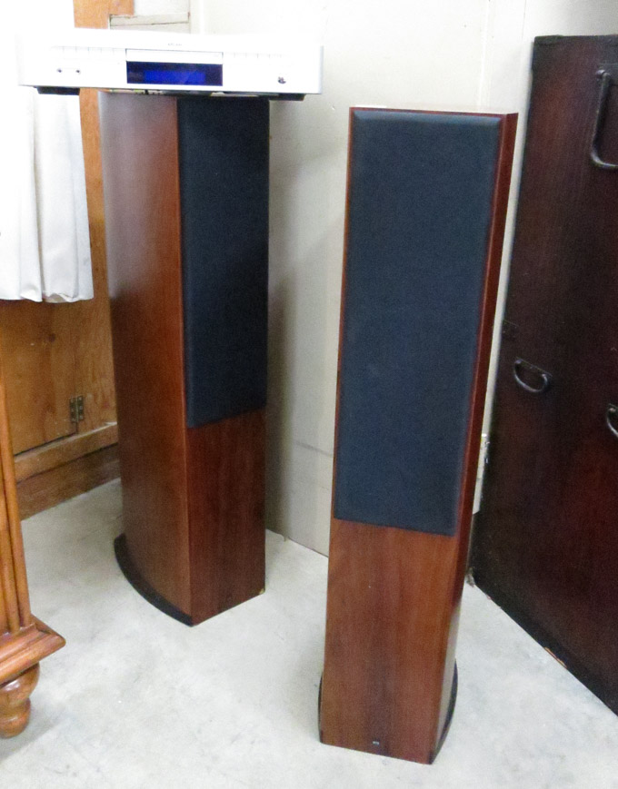 Appraisal: STEREO MUSIC PLAYER TOWER SPEAKERS AND ACCESSORIES Arcam Solo Music