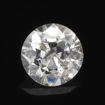 Appraisal: UNMOUNTED CT ROUND OLD EURO CUT DIAMOND Unmounted ct round