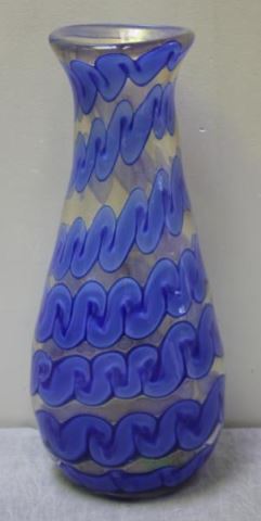 Appraisal: Large Impressive Murano Glass Vase Apparently unsigned but beautiful with