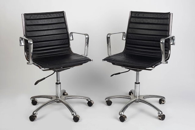 Appraisal: After Charles Eames American - Set of four 'EA '