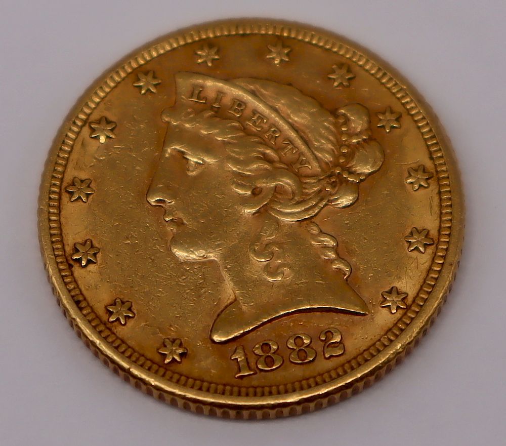 Appraisal: GOLD United States Gold Coin United States gold coin Total