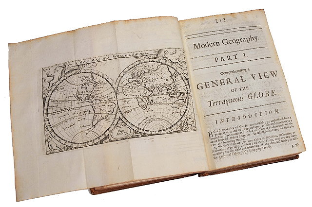 Appraisal: GORDON Pat Geography Anatomiz'd or The Geographical Grammar London th