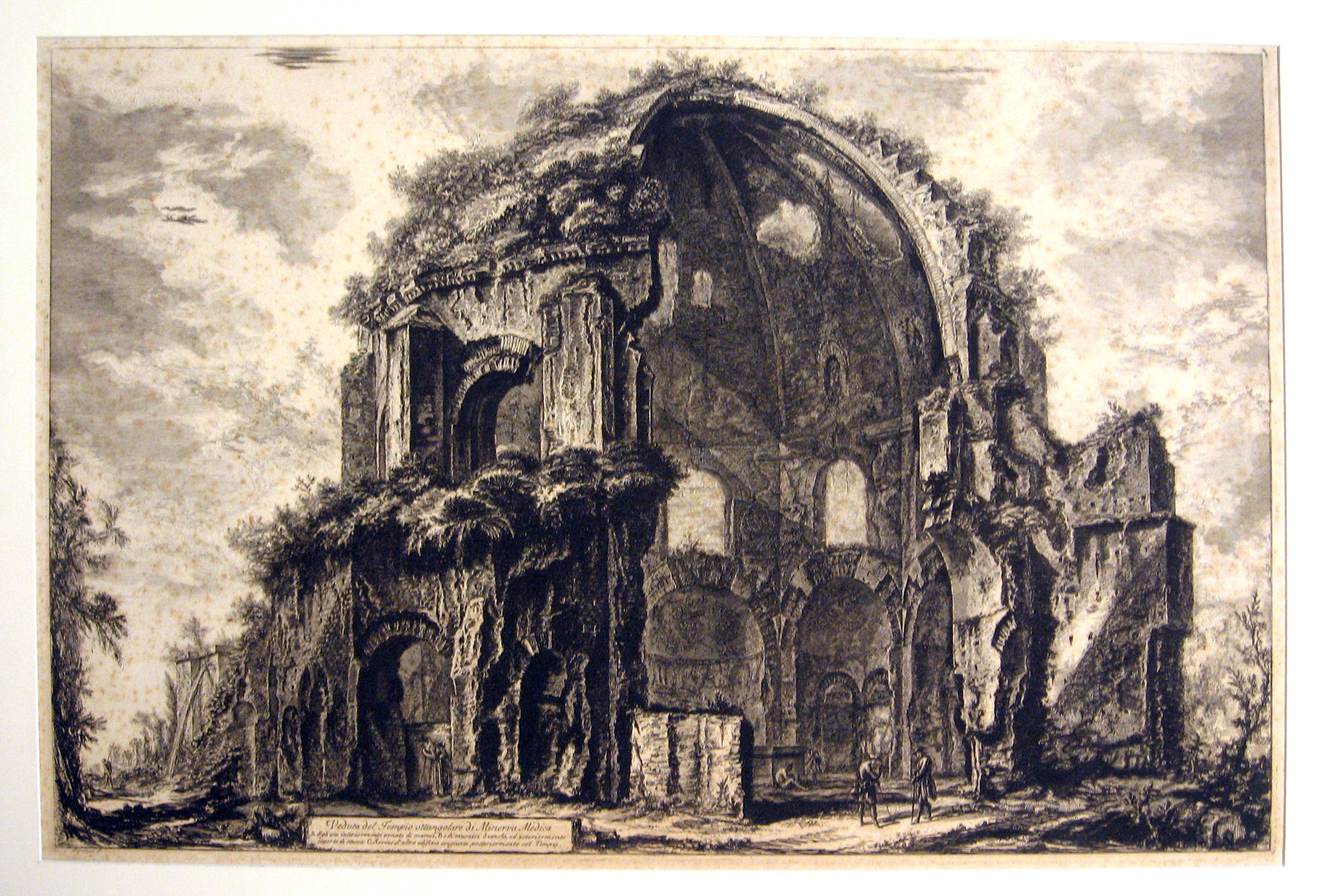 Appraisal: pieces Etchings Piranesi Giovanni Battista Vedute di Roma Veduta del