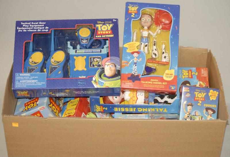 Appraisal: Lot of Assorted Toy Story Toys in Boxes This lot