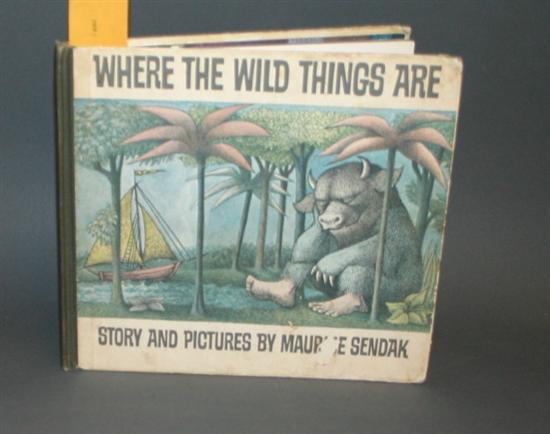 Appraisal: Children's Maurice Sendak Where The Wild Things Are Harper Row