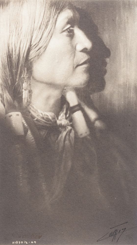 Appraisal: Edward Sheriff Curtis American - The spirit of the past--Apsaroke