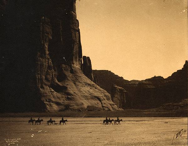 Appraisal: Edward S Curtis American - Canyon de Chelley Arizona Navaho