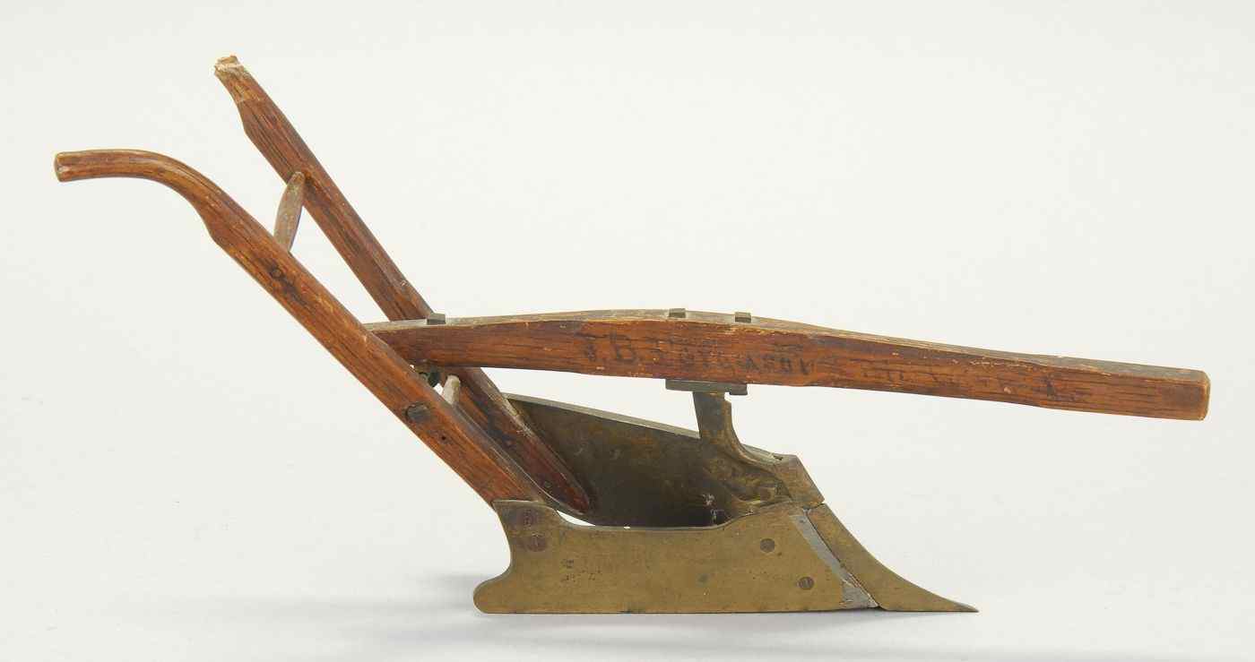 Appraisal: J B FERGUSON HORSE-DRAWN PLOW SALESMAN'S SAMPLELate th Early th