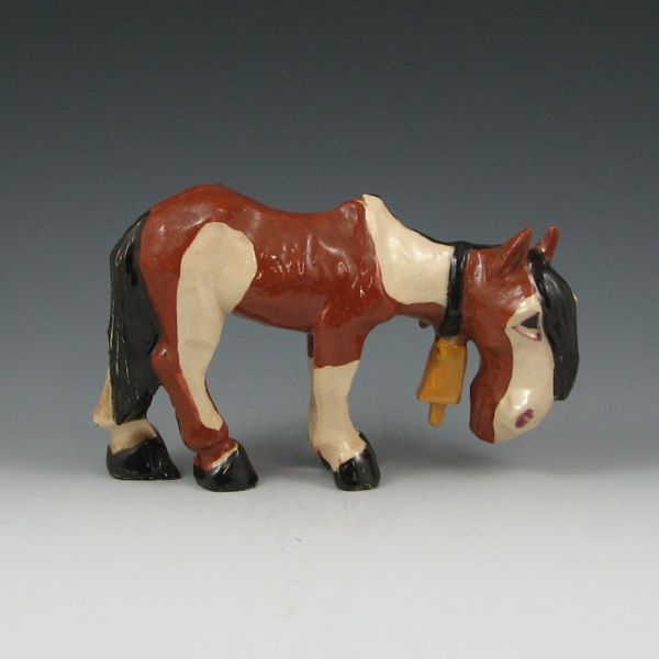 Appraisal: Brayton Laguna mule or horse figure Unmarked Couple of minute