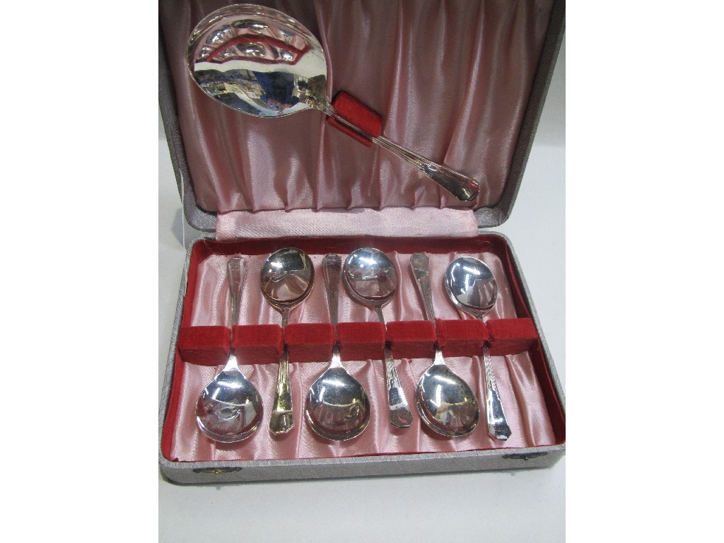 Appraisal: Lot comprising four cased cutlery sets