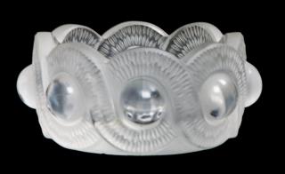 Appraisal: A Lalique Circular Dish Diameter inches A Lalique Circular Dish