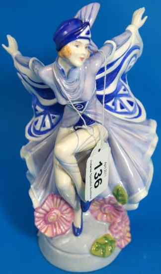 Appraisal: Royal Doulton Figure Holly Blue HN boxed with certificate