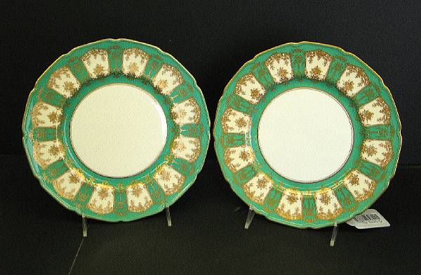 Appraisal: A set of ten Royal Doulton bone china dinner plates