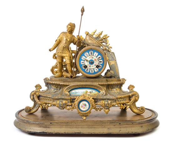 Appraisal: Sale Lot A Louis XVI Style Gilt Bronze and Sevres