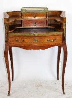 Appraisal: Louis XV style ladies writing desk Louis XV style ladies