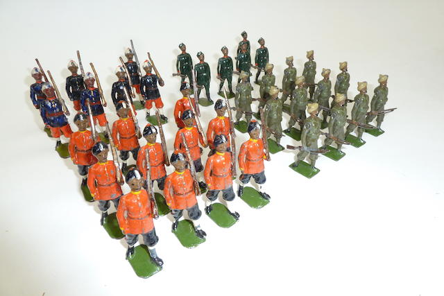 Appraisal: Britains Indian Army RARE set th Bengal Infantry at the