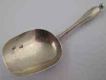 Appraisal: A Russian silver caddy spoon workmaster JAL ascribed to St